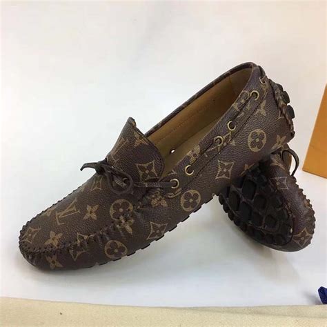 louis vuitton arizona moccasin replica|Louis Vuitton driving loafer.